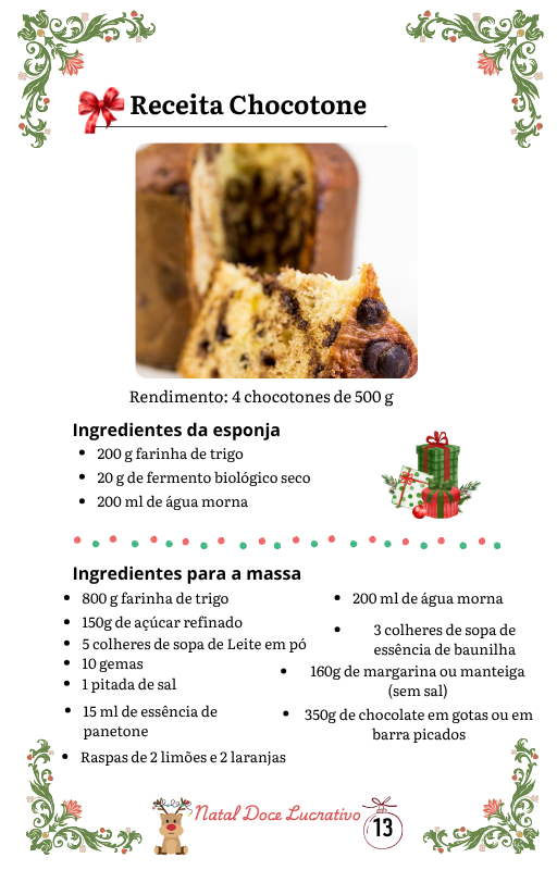Capa para ebook receitas de natal elegante em dourado e bege (4)